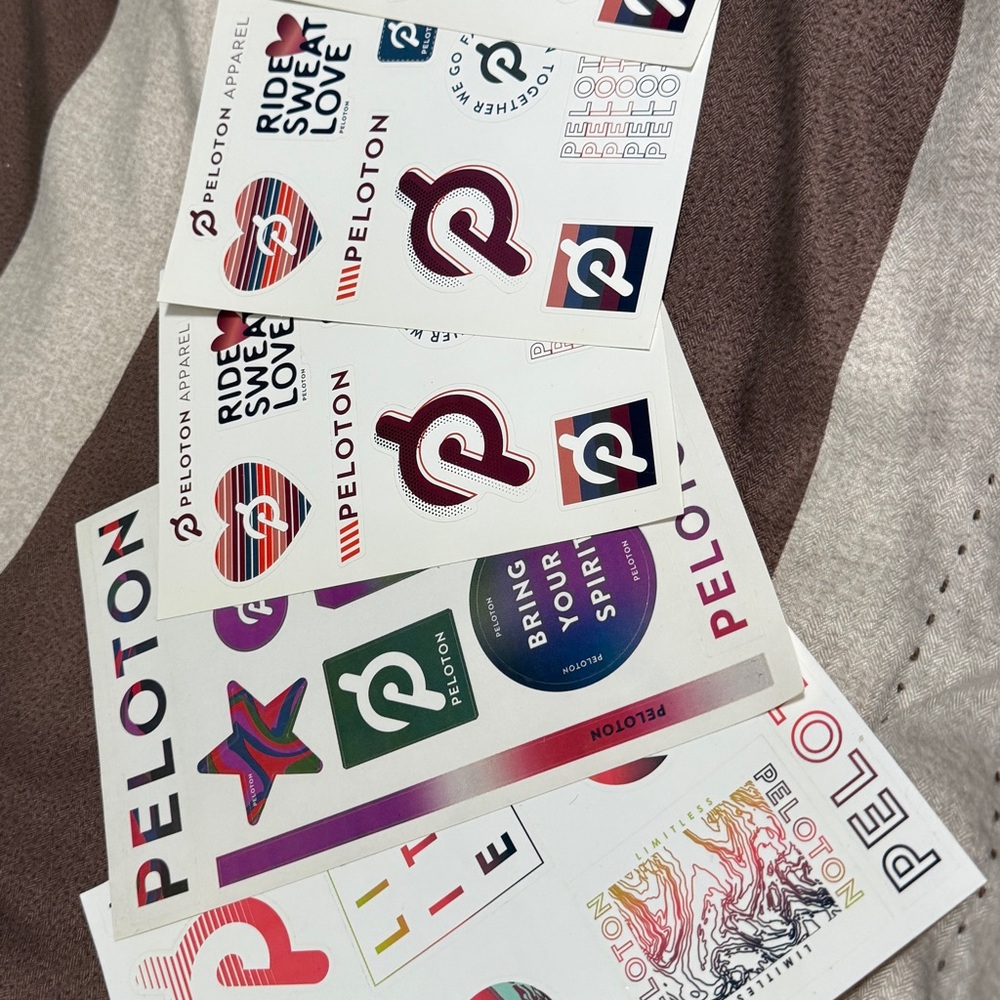 Peloton Multicolor Logo Sticker Collection - Picture 2 of 2